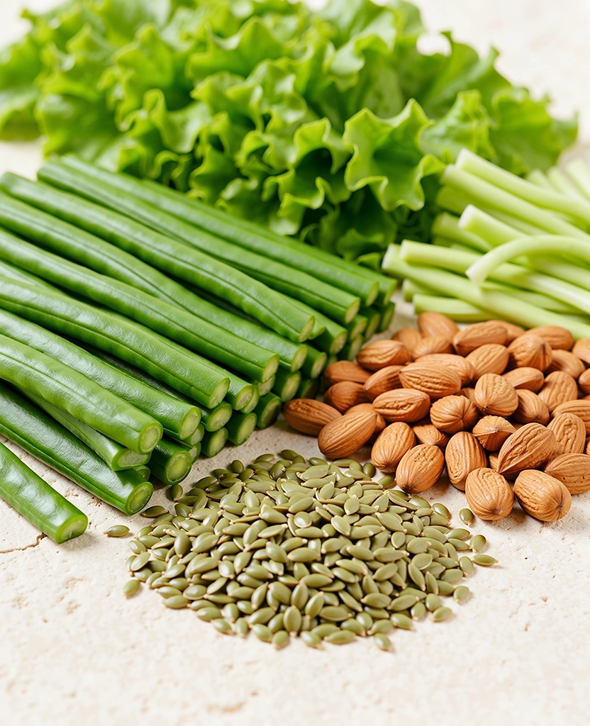 Frische Vitalstoffe und gesunde Lebensmittel